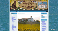 Desktop Screenshot of desprenoi.manastirealipnita.ro