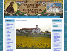 Tablet Screenshot of desprenoi.manastirealipnita.ro